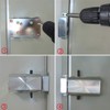 Faddare Electronic Intelligent Door Lock Kit, Smart Wireless Anti-Theft Home