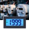 DC Digital Voltmeter, YB5135DB LCD Display Blue Backlight AC100-240V High