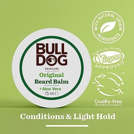 Bulldog, barba bálsamo, 2.5 onzas líquidas