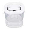 Pickle Jar with Strainer Flip Leak Proof Pickle Juice Separator