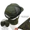 ehsbuy Camo Mesh Baseball Cap Men's with Cooling Tube Scarf