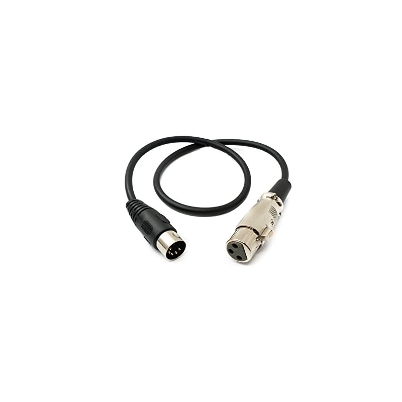 System-S Audio Cable 50 cm XLR 3-Pin Female to DIN