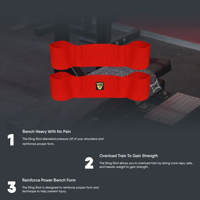Fitness Bench Press Slingshot Blaster Weightlifting Belts Sling Strength Lifts