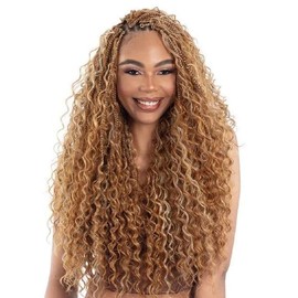 Shake-N-Go 3X Deep Curl Boho Braids 22" (Color: H27/613)