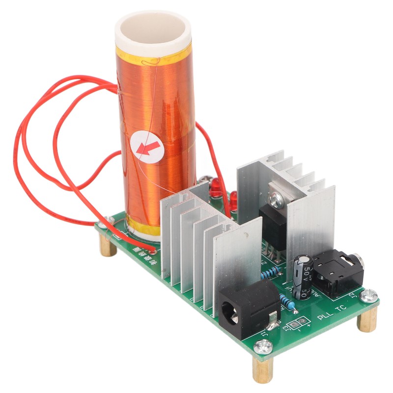 Experiment Electronic DIY Coil Scientific Kit Ion Wreath Music Playback
