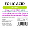 Folic Acid Tablets 2-PACK 480 tablets, 400mcg - ONE A