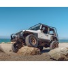RockTrix RT105 17 inch Wheel Compatible with Jeep Wrangler YJ