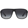 Emporio Armani EA4029-50638G Lunettes de Soleil CAOUTCHOUC NOIR avec Lentille
