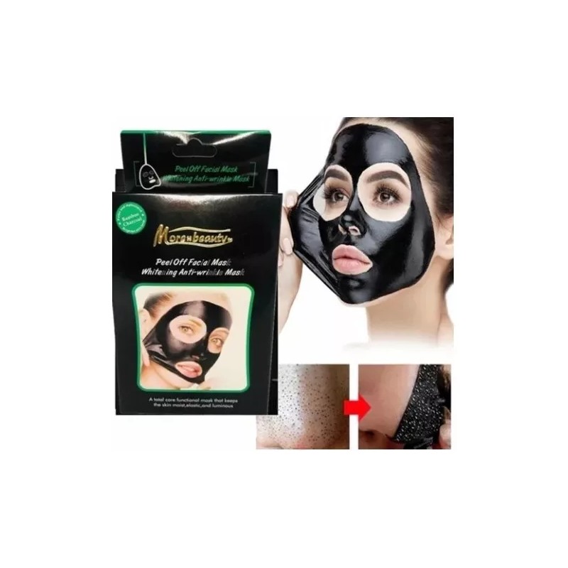 BAKAFRA Mascarilla Negra De Carbón Bambú +crema Hidratante Dove