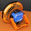 Solar Fan USB Charging LED Light Solar Powered Panel Fan
