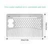 Ice hair removal (Multifunctional metal comb)