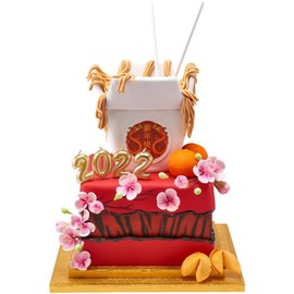 DecoPac Bakery Crafts 24459 Mini Gold Number 0 Wax Candle