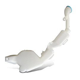 Auto Dynasty HO1288181 Factory Style Car Windshield Washer Reservoir Tank - Reservoir Cap | Filler Tube | Washer Fluid Pump - Compatible with Honda CR-V 07-11, White