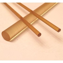 ULTEM 1.375" Diameter ULTEM Rod - Priced Per Foot- Cut to Size!