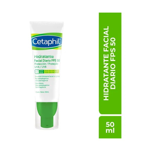 Hidratante Facial Cetaphil Diario Fps 50 Con 50ml