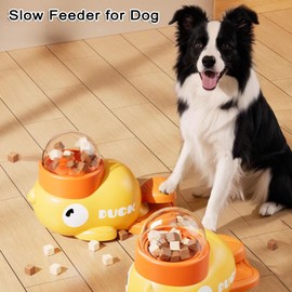 Interactive Dog Treat Dispenser, Puzzle Feeder Dog, Duck Pet Feeder for Healthy Eating, Interactive Treat Dispenser Toy for Dogs and Cats (1 PCS)
