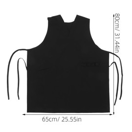 VALICLUD sleeveless barber smocks hairdresser workwear black hairdressing apron nail kits aprons for women hair style cloth Sleeveless Workwear hairdresser apron work vest Miss spa hair dye