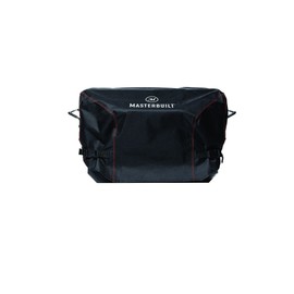 Masterbuilt® Electric Portable Charcoal Grill and Smoker Water Resistant Double-Stitched Durable Grill Cover with PVC Liner in Black, Model MB20080522