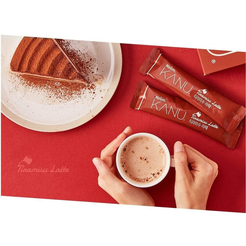 ZEESOON Dongsuh Maxim KANU Tiramisu Latte 24 Sticks