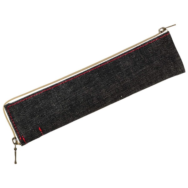 No BoRDER PT-0121 PERiTOSS Okayama Denim, Pen Case, Made in