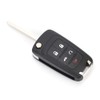 Carcasa de llave plegable, KIMISS 5 botones Flip Key Fob