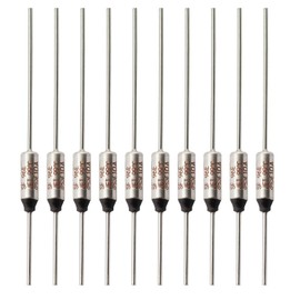 SF96E-99 Degree Metal Thermal Cutoffs Thermal Fuse 10A 250V for Motor Transformer Electric Industrial Home Appliance 10Pcs
