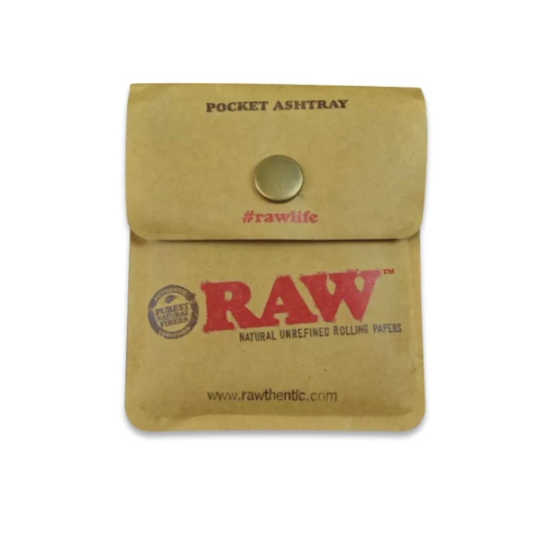 RAW Three Tree Cone Case + raw pocket ashtray +