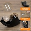 Mosquito Coil Holder, Snail Design, 6.8 Inch Incense Burner, Black,