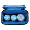 PackIt Freezable Double Bottle Bag, Built with EcoFreeze Technology, Antimicrobial