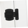 Operitacx Slide Bolt Latch for Doors Black Easy to Install