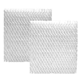 AIR FILTER FACTORY Compatible With Honeywell HW600 & Filter T Humidifier Wick Pad Filters (2 Pack)