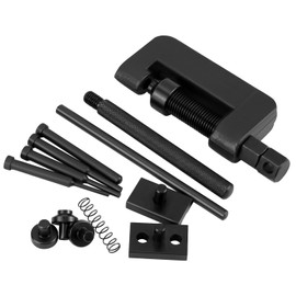QWORK® Motorcycle Chain Breaker Tool, 13pcs Chain Riveting Tool Set for Bike and Motor