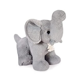 Histoire d'ours - Elephant Plush Toy - Grey - 35cm - Preppy Chic - HO3145