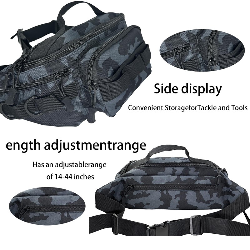 Lingtoolator or men -tactical fanny pack for men, Sports and