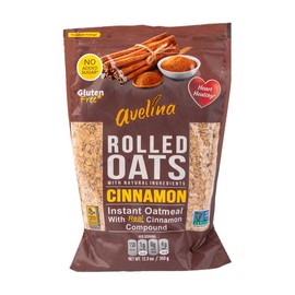 Avelina Cinnamon Instant Oats With Added Cinnamon - 12.3 oz. (Pack of 1)