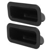 2PCS Black Interior Trunk Lid Handle Trim GJ6A 68 966