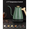 Harriet Gooseneck Electric Kettle - 1200W Fast Heat, 0.8L Stainless