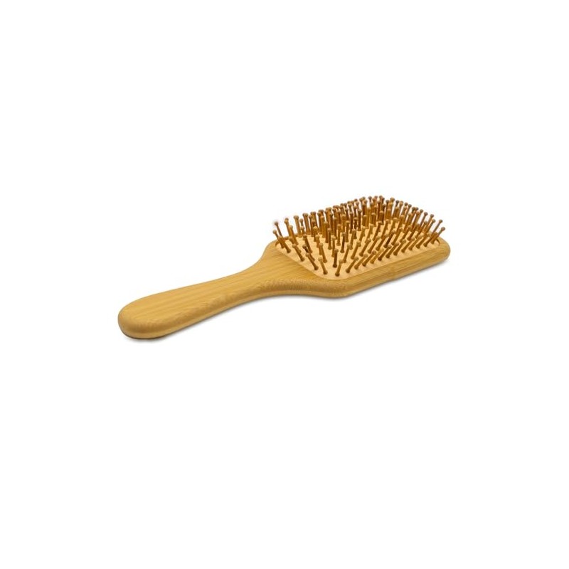 Woodlife® - Cepillo de Bambú Cuadrado, con cerdas naturales de
