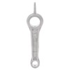 EVTSCAN Air Compressor Connecting Rod Cast Aluminum Double Hole Crankshaft