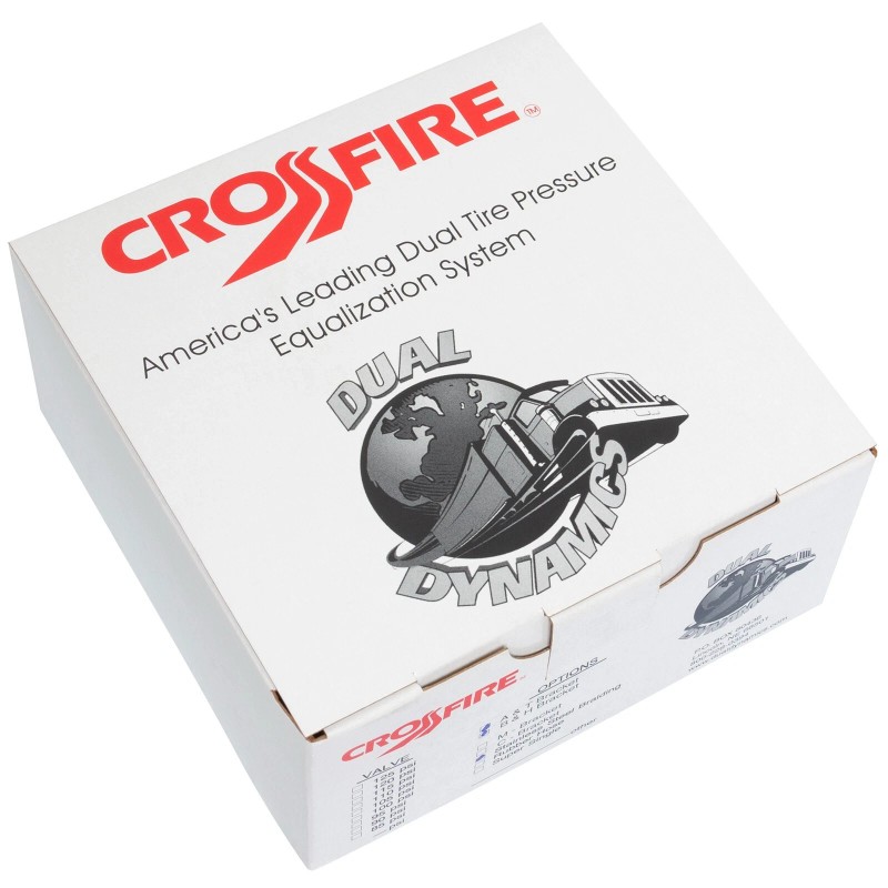 Crossfire Dual Tire Pressure Equalization System 100 PSI one per
