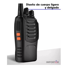 Importeek 4pz Radio Comunicacion Profesional Largo Alcance 2 Vias