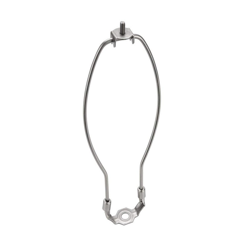 Aspen Creative 20008-2 Saddle, 11" Lamp Harp, Satin Nickel