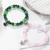 GWAWG Couple Bracelets Set - Touch to Connect Heart Lock
