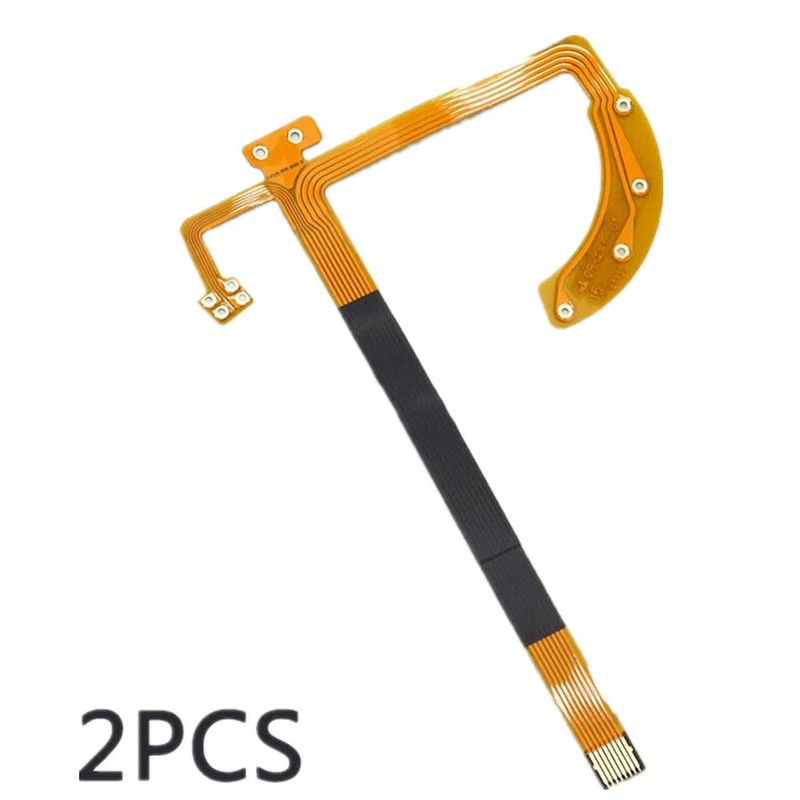 2PCS Lens Aperture Flex Cable USM Repair Parts for Canon