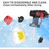 Picvelno Cordless HVLP Paint Sprayer for V20 Craftsman 20V Battery