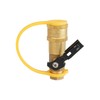 South Bend Components 1/4" RV Propane Shutoff Valve Female Quick