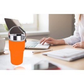 Set of 3 Tumbler 30oz Carrier Holder Pouch with Shoulder Strap, Fit for YETI, Rtic, Atlin, Ozark Trail, Rambler 30 oz Insulated Tumbler Coffee Cup, Neoprene Sleeve with Carrying Handle- 3 Colors