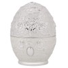 Toothpick Dispenser, Push Style Retro Automatic Toothpick Container Floral Pattern