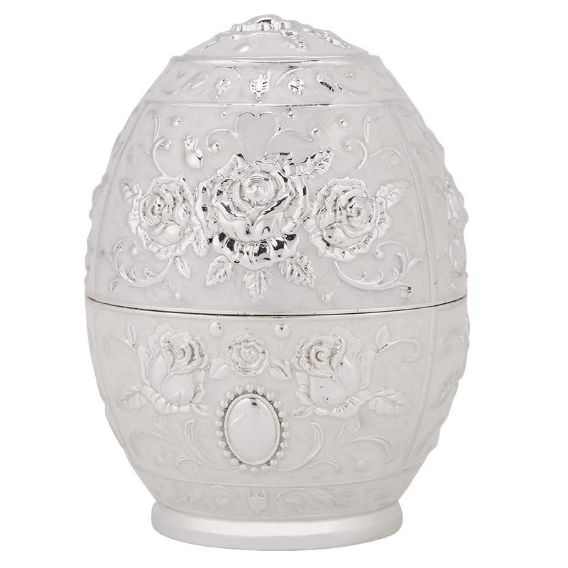 Toothpick Dispenser, Push Style Retro Automatic Toothpick Container Floral Pattern