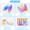 Newzoll Glass Roller Bottles, 5ml Mix Gradient Color Roll on